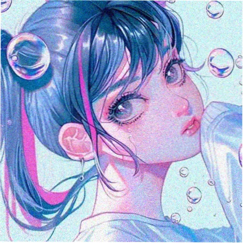 留言读者头像三，钴蓝圆环图形标识